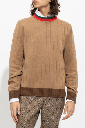 Gucci Camel SPORTOWE sweater