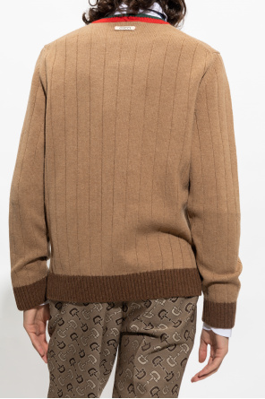 Gucci Camel wool sweater