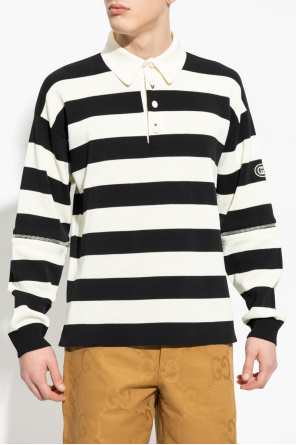 Gucci Polo Ralph Lauren patch detail cotton sweatshirt