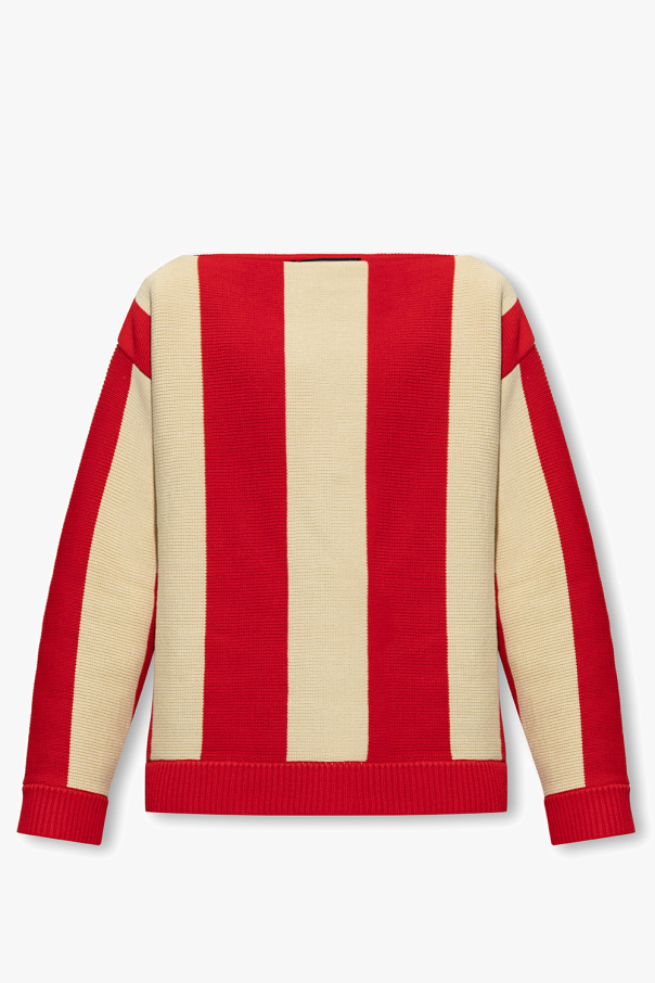 gucci AirPods-fodral Striped sweater