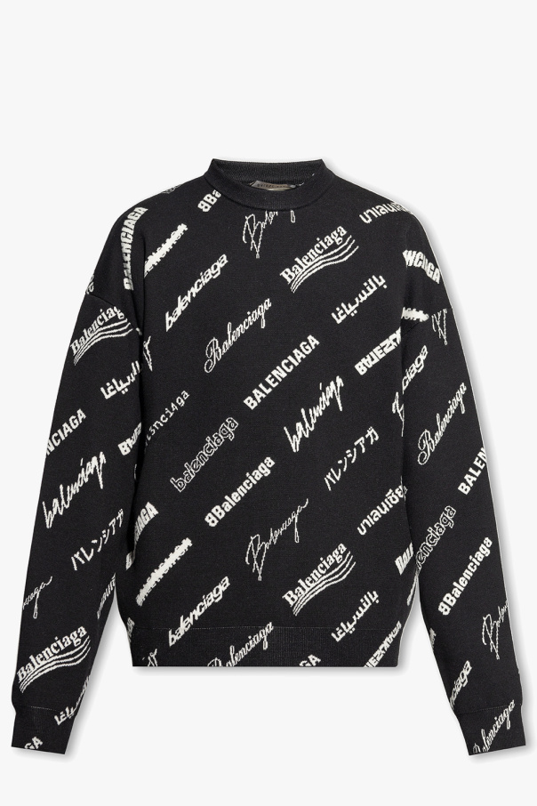 Balenciaga Graphic sweater with logo