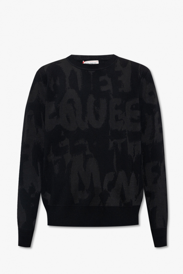 Alexander McQueen Sweater with jacquard pattern