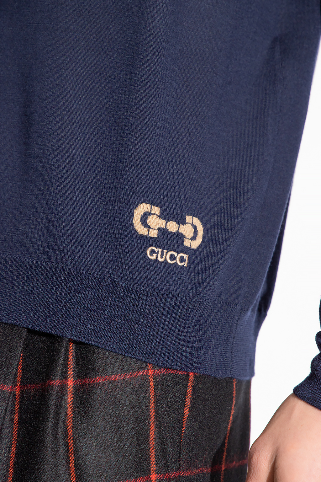 Gucci Turtleneck sweater with logo