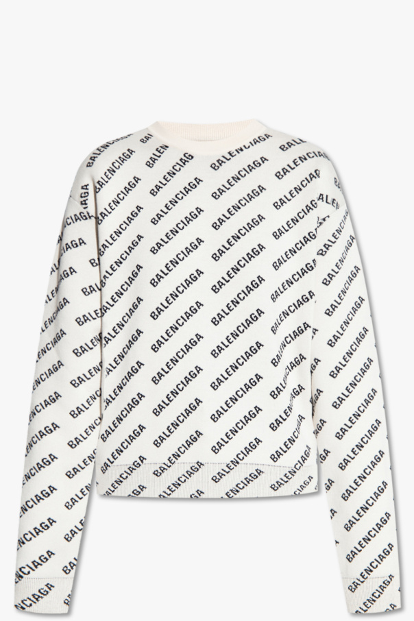 Balenciaga amp Sweater with monogram