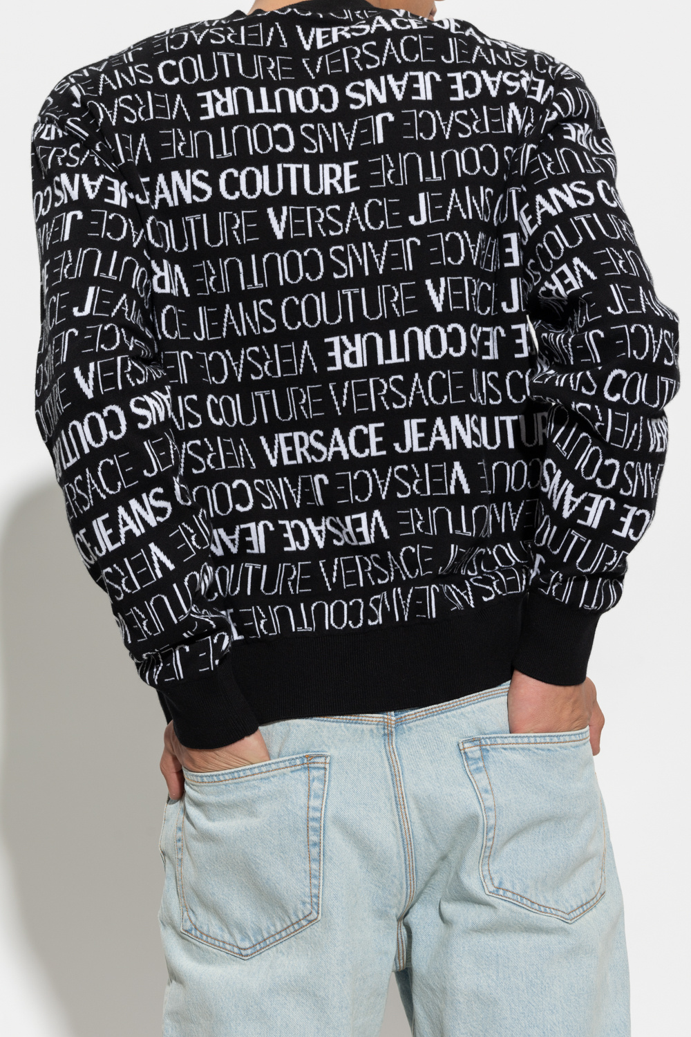 Versace Jeans Couture zadig sweater with logo