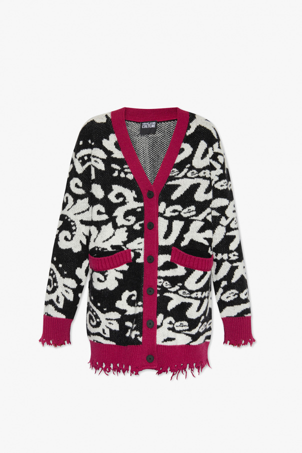 Versace Jeans Couture Patterned cardigan