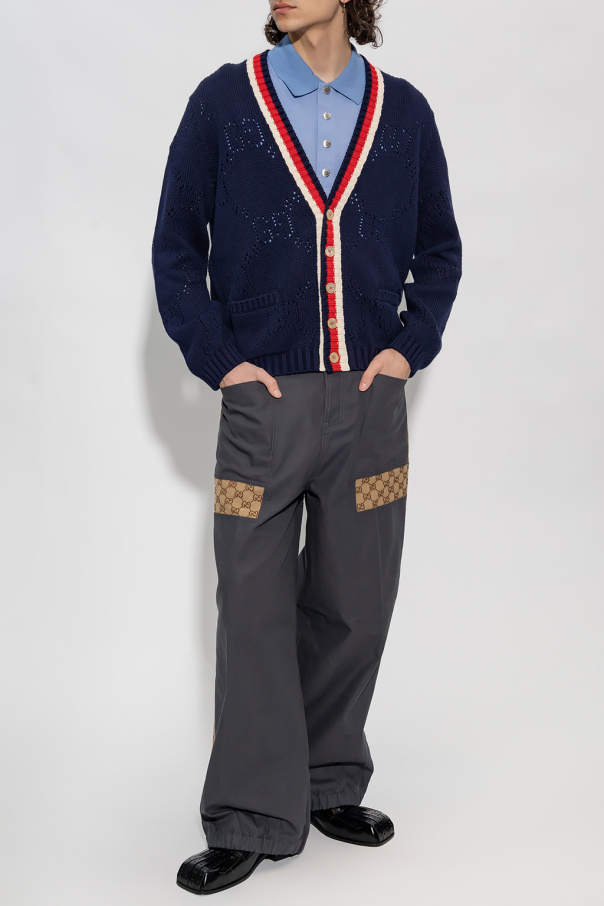 Gucci mini Monogrammed cardigan