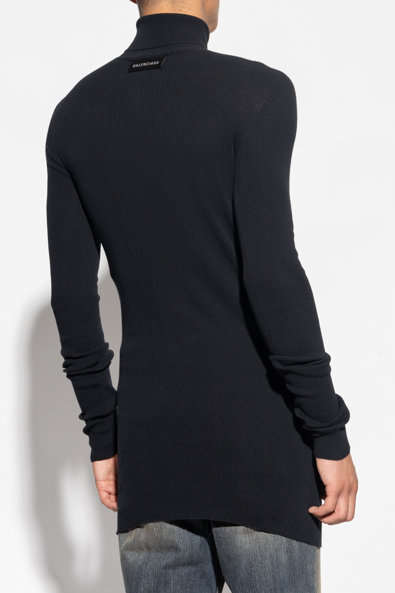 Balenciaga Turtleneck sweater with logo