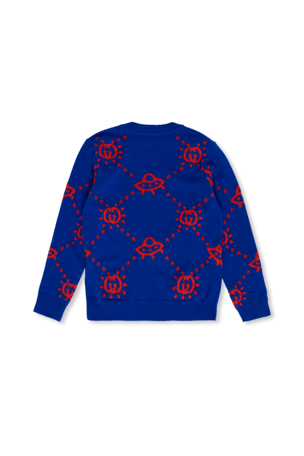 Gucci diesel Kids Monogram sweater