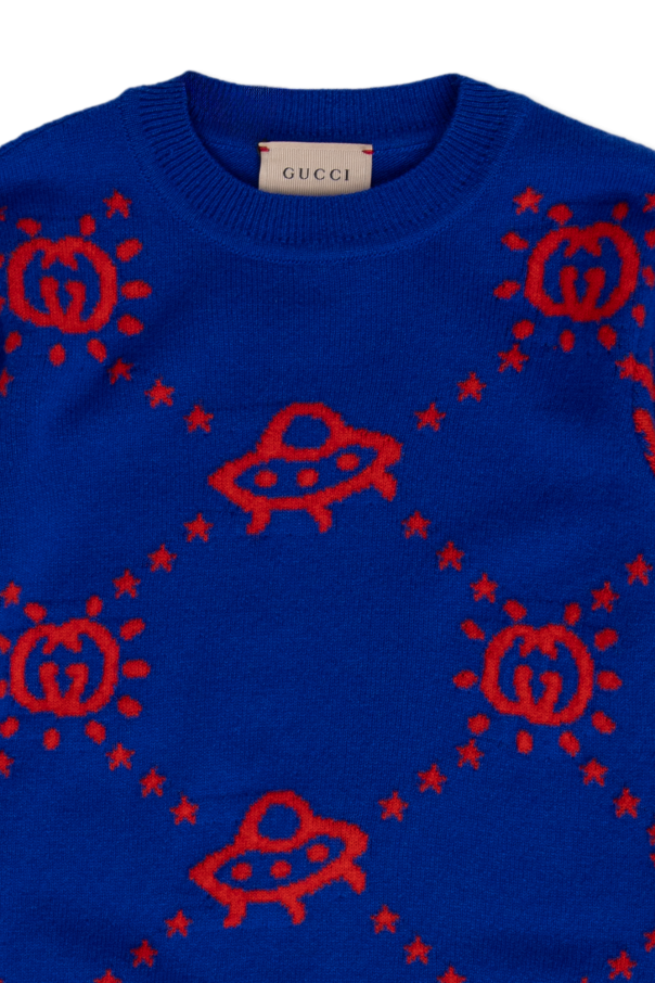 Gucci diesel Kids Monogram sweater
