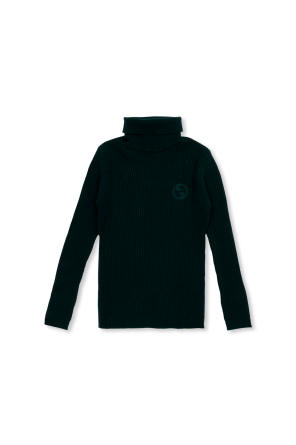 Turtleneck sweater with logo