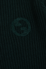 Gucci Kids GREEN Turtleneck sweater with logo