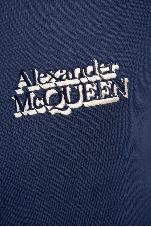 Alexander McQueen Sweter z logo