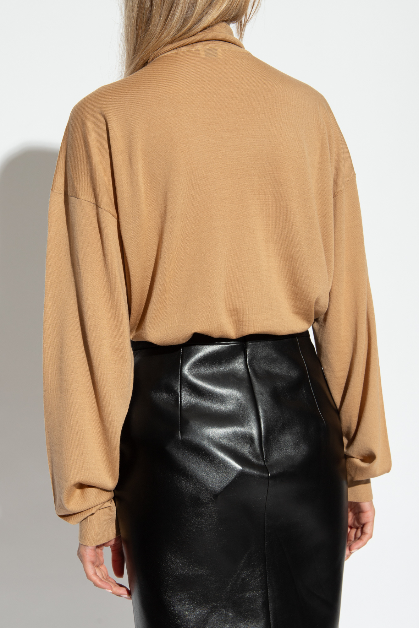 Saint Laurent Wool turtleneck top