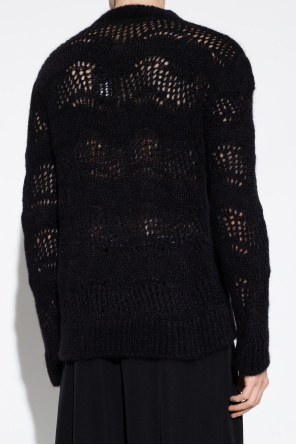 Saint Laurent Sweater with decorative knit