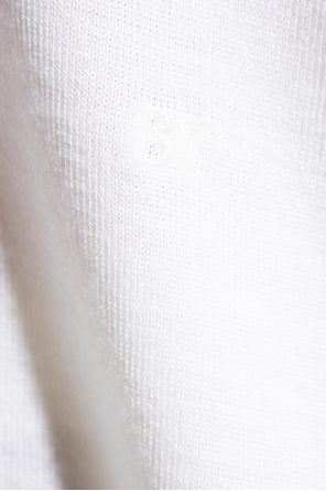 Bottega Veneta Wool polo shirt with long sleeves