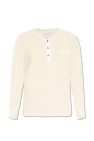Bottega Veneta cream Polo sweater