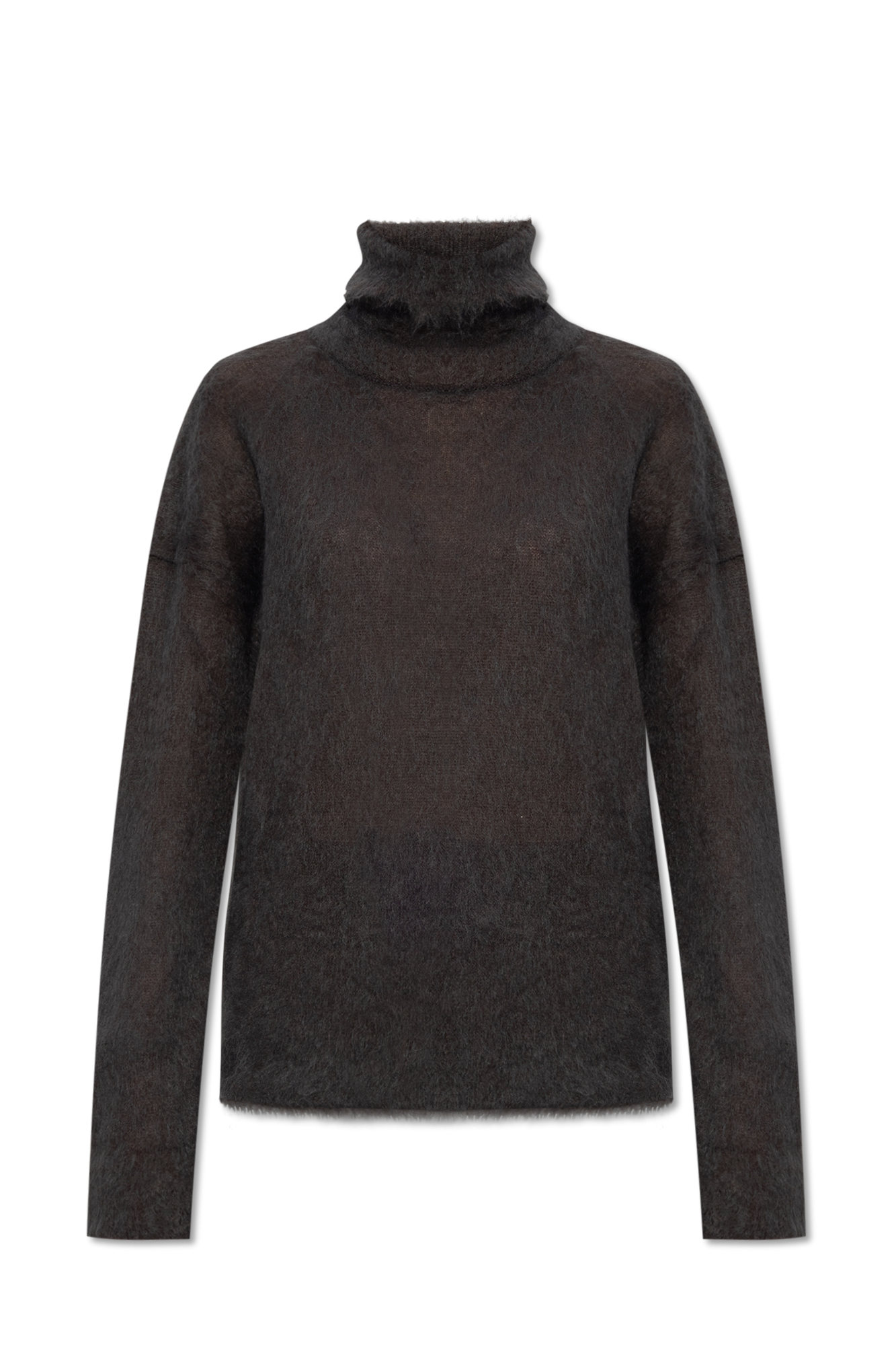 Saint Laurent Mohair-blend turtleneck sweater