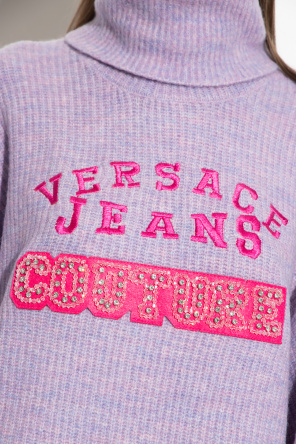 Versace Jeans Couture Oversize turtleneck top