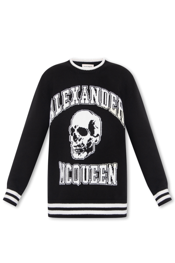 Sweater with logo od Alexander McQueen