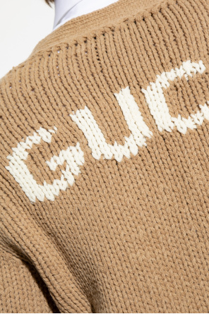 Gucci Kardigan z logo