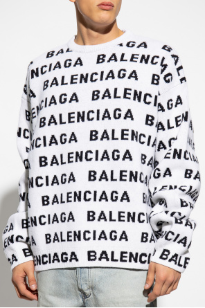 Balenciaga Sweter z logo