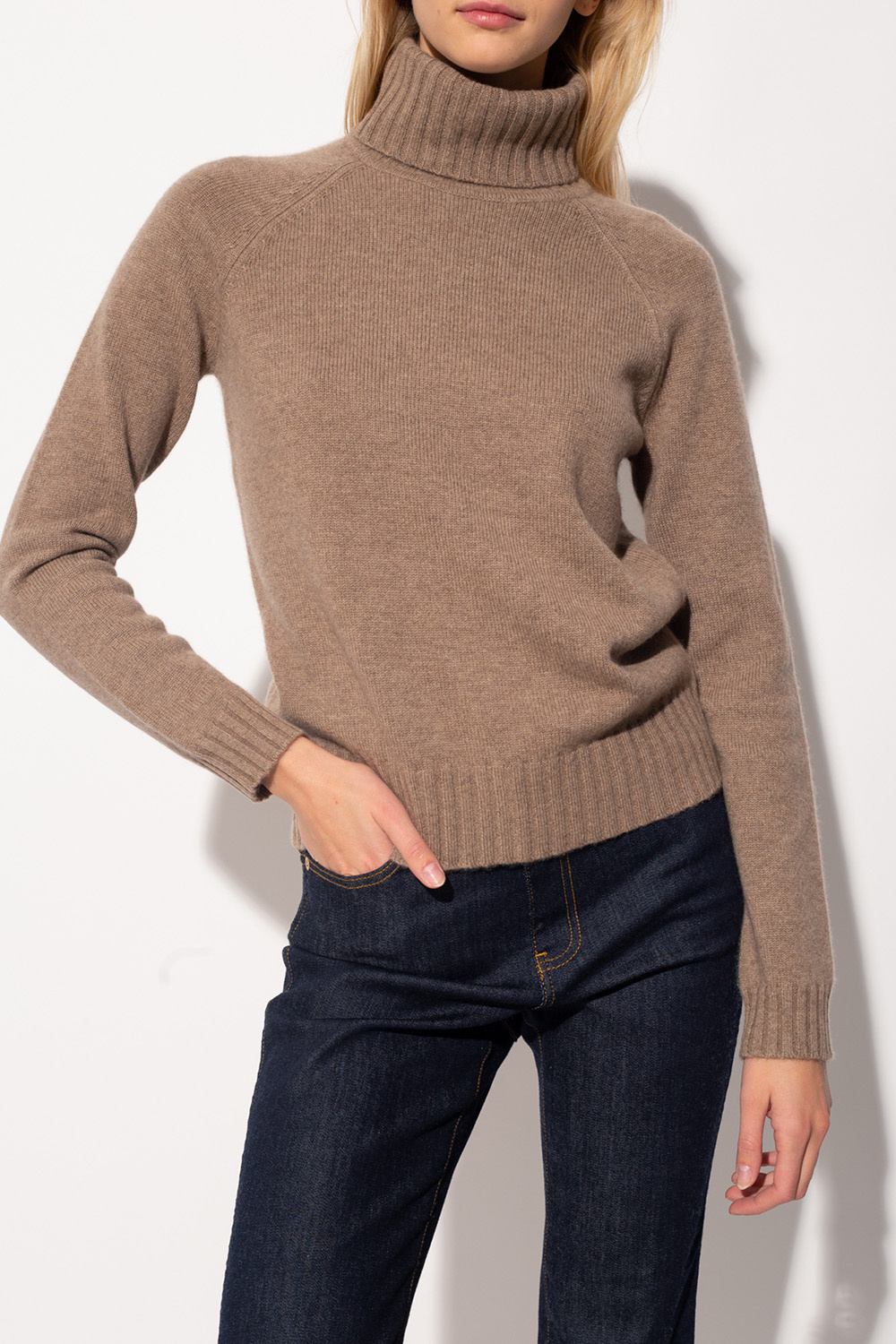 Brown Cashmere turtleneck sweater Tory Burch - Vitkac Slovakia