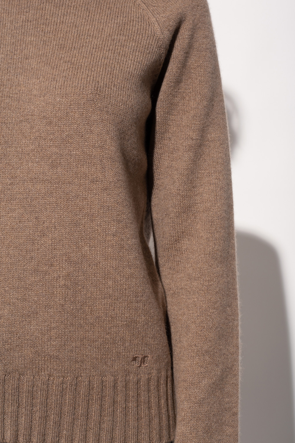 Brown Cashmere turtleneck sweater Tory Burch - Vitkac France