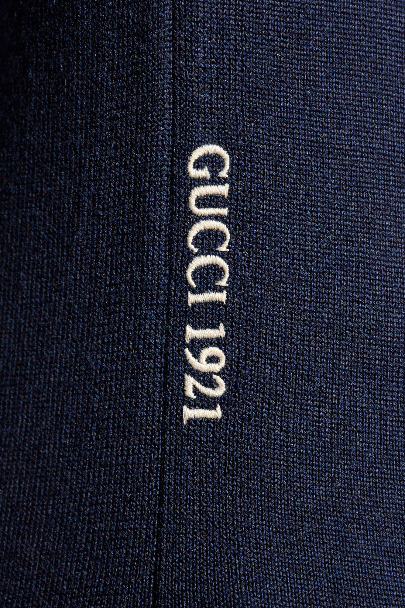 Gucci Wool turtleneck sweater with logo