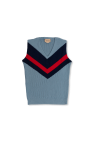 Gucci Kids BLUE Vest with logo