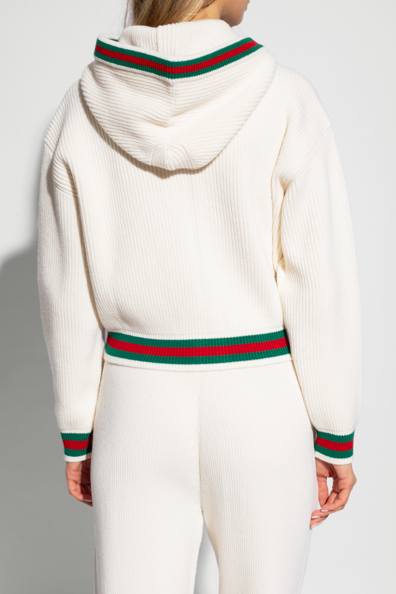 Gucci Wool cardigan with hood