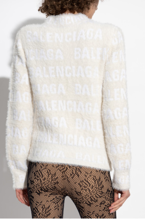 Balenciaga Sweter z monogramem