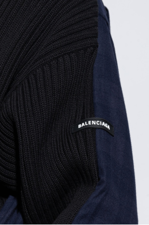 Balenciaga Bawełniany sweter