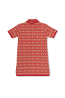 Gucci Kids RED Monogrammed polo shirt
