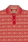 Gucci Kids RED Monogrammed polo shirt