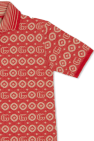 Gucci Kids RED Monogrammed polo shirt
