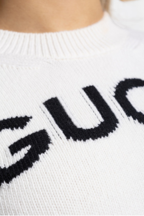 Gucci Sweter z wyszytym logo