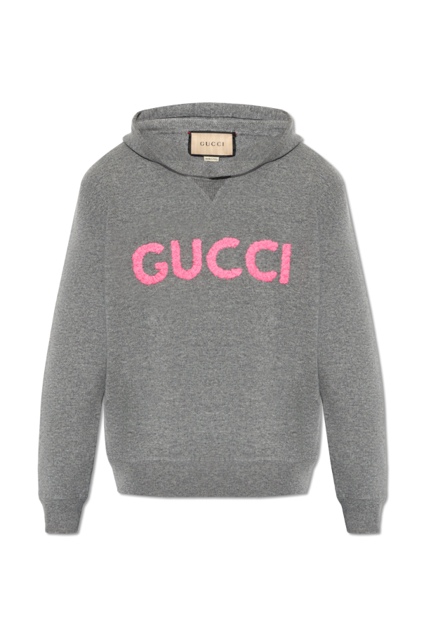 Wool hooded sweater od Gucci