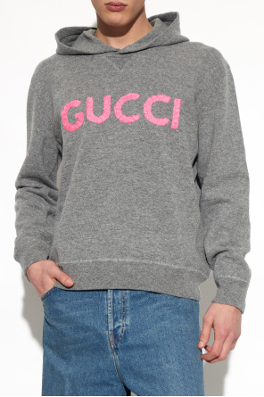 Gucci makeup Wool hooded sweater