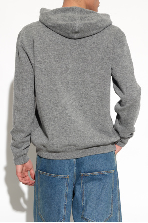 Gucci Wełniany sweter z kapturem