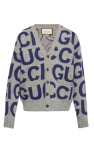 Gucci ballet Kids GG-macramé zipped jacket
