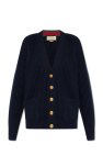 Gucci NAVY BLUE Wool cardigan