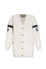 Gucci cream Ribbed cardigan