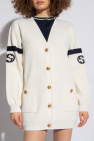 Gucci cream Ribbed cardigan