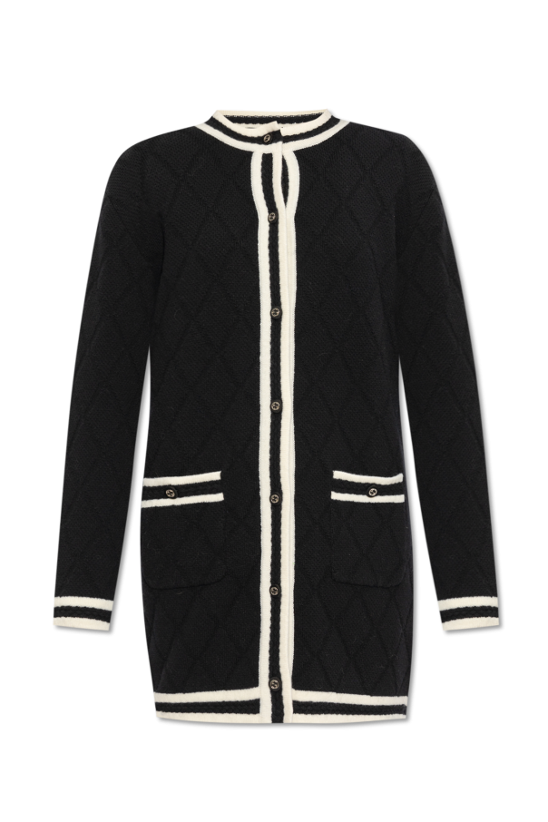 Quilted cardigan od Gucci