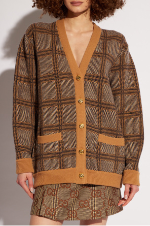 Gucci Reversible wool cardigan