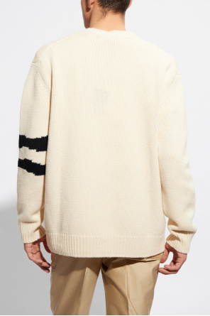 Alexander McQueen Wełniany sweter