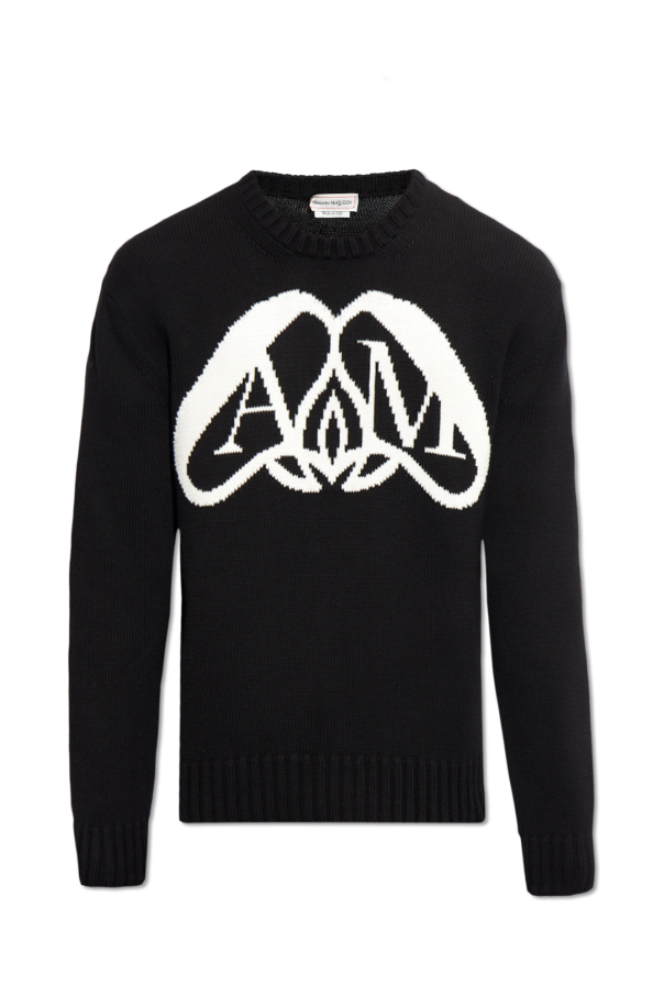 Alexander McQueen Sweater with skull motif