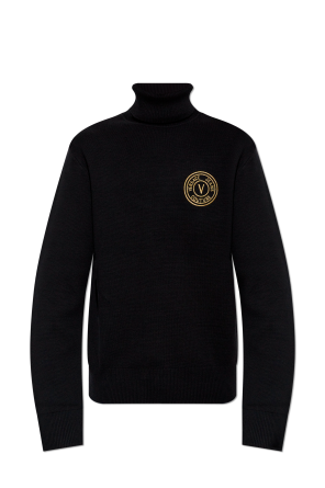 Turtleneck with logo