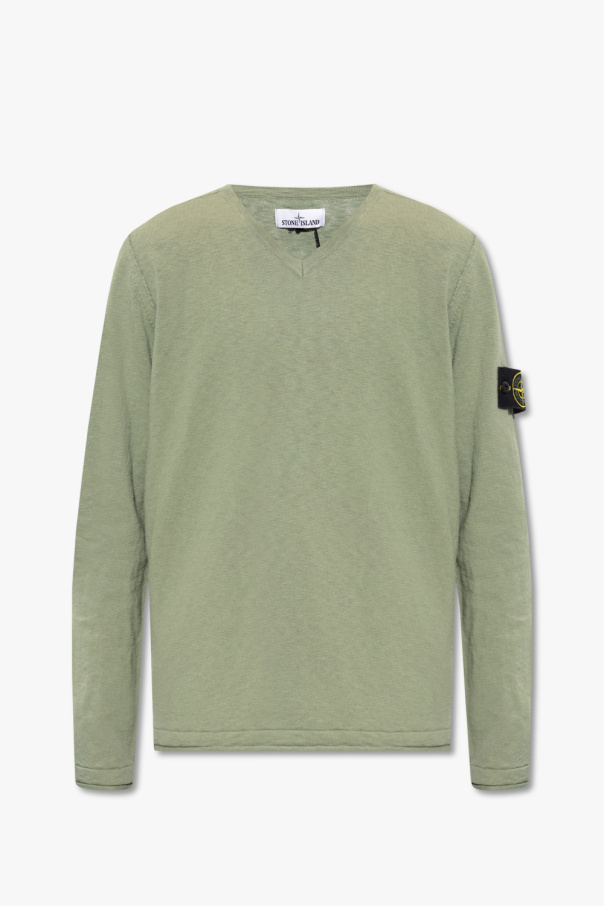 Stone Island Embroidered Tiger Loose T-Shirt